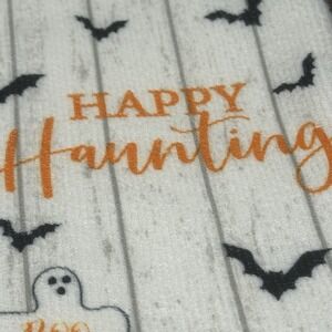 Halloween Bat Truck Kitchen Towels‎ Pumpkins  Cotton set of 3 oven mitt  3pc set